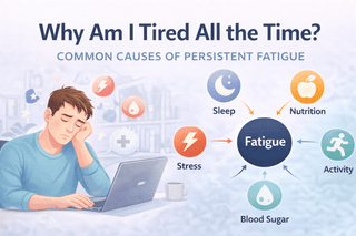 Why Am I Tired All the Time? 7 Common Causes of Persistent Fatigue - Arbor Vitamins
