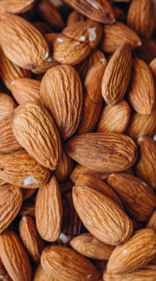Picture of almonds to represent B2