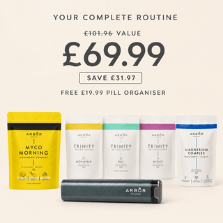 The Arbor Daily Routine — Morning, Day & Night Supplement Bundle - Arbor Vitamins